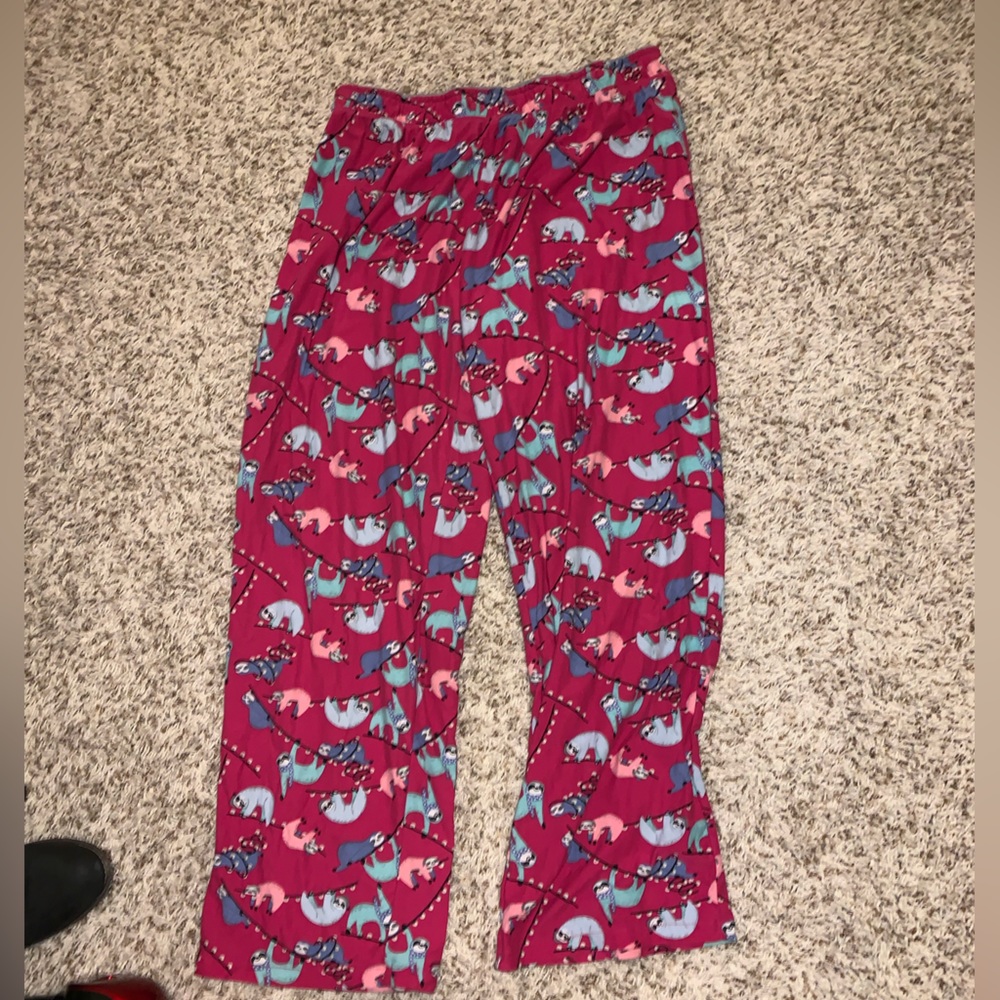 Sloth Pajama Pants